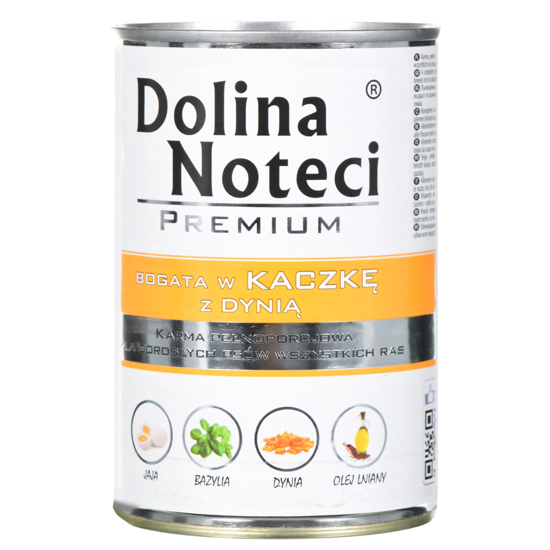 Dolina Noteci Premium Reich an Ente und Kürbis 400 g - foto 1