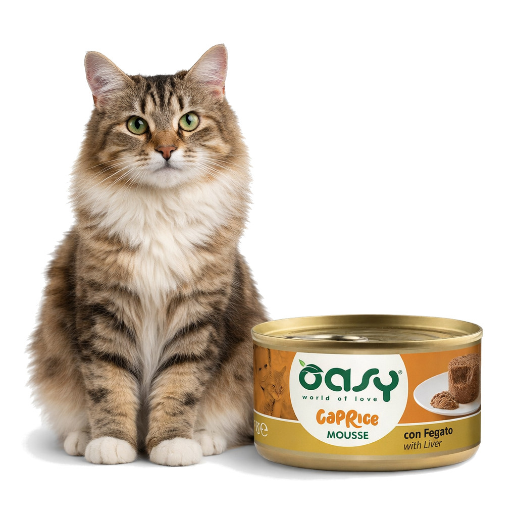 OASY Caprice Mousse Liver - nassfutter für Katzen - 85g - foto 3