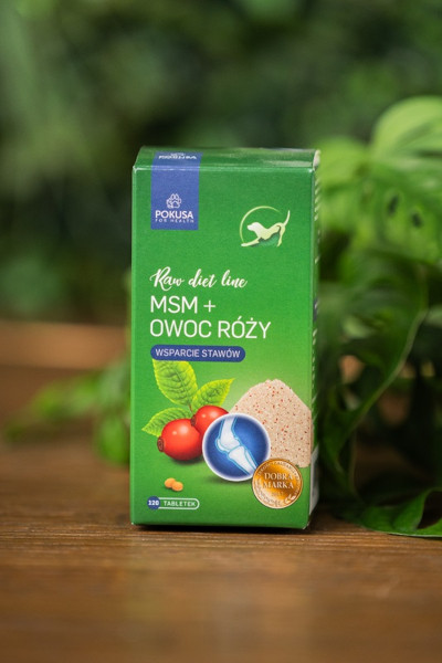 POKUSA RawDietLine MSM & Rosehip - nahrungsergänzungsmittel für hunde und katzen - 120 stück - foto 5