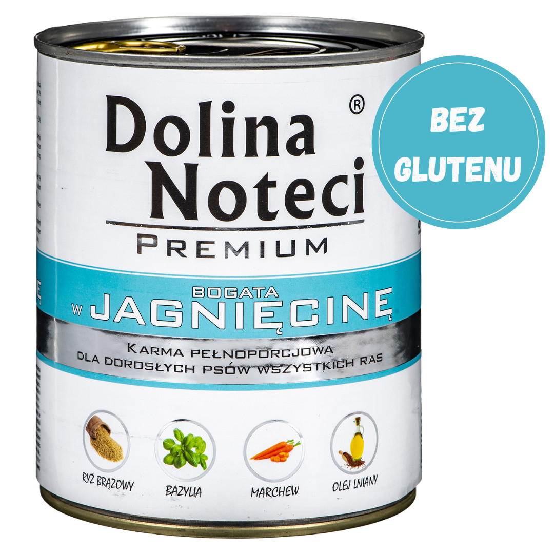DOLINA NOTECI Premium Rich in lamb - Nassfutter für Hunde - 800 g - foto 2
