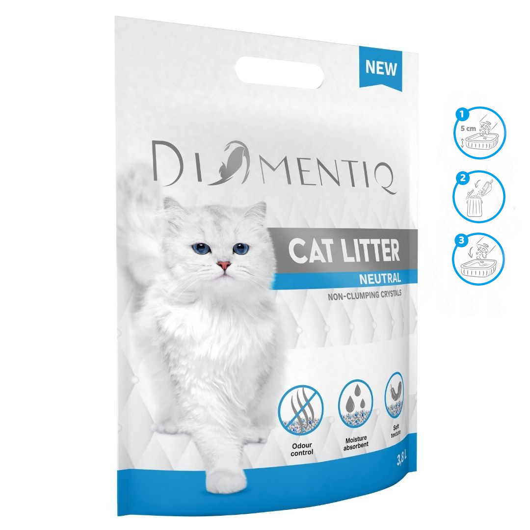 DIAMENTIQ Neutral - Katzenstreu - 3,8 l - foto 4