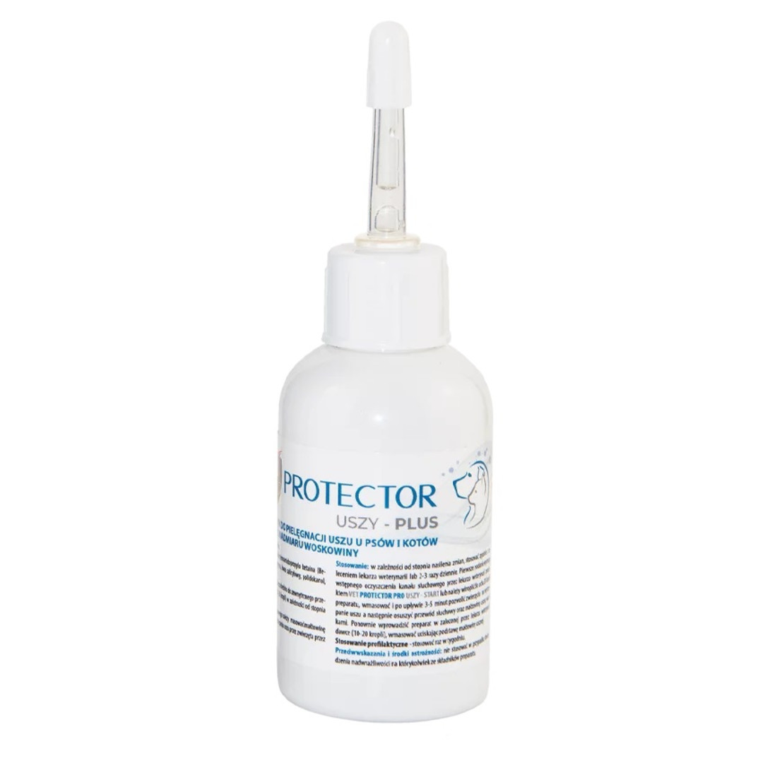 JM SANTE Vet Protector Uszy Plus - ohrenlösung für hunde und katzen – 50 ml - foto 2